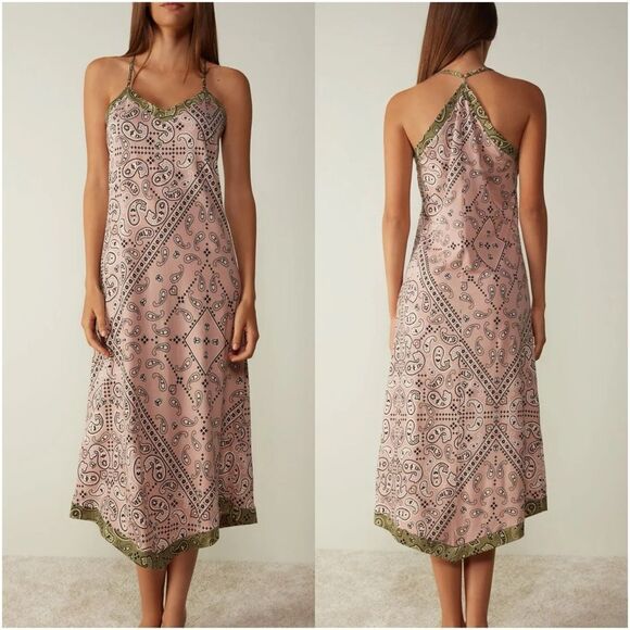 Intimissimi Ultrafresh Bandana Mania Camisole Dress Small - Picture 1 of 8